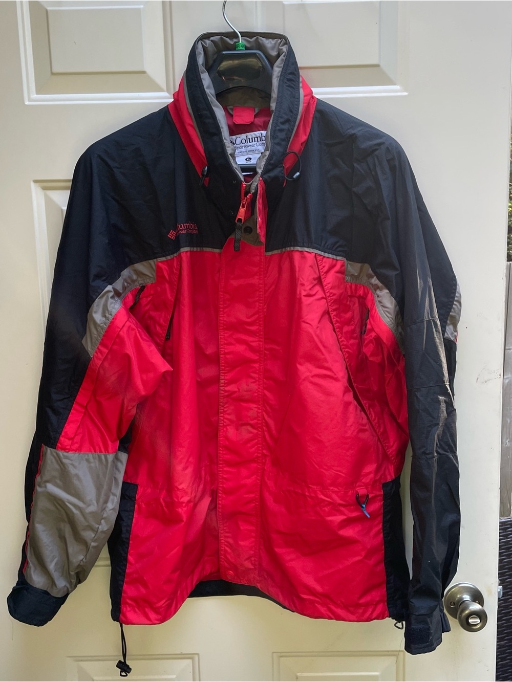 Columbia Fire Ridge red & black winter ski jacket Men XL